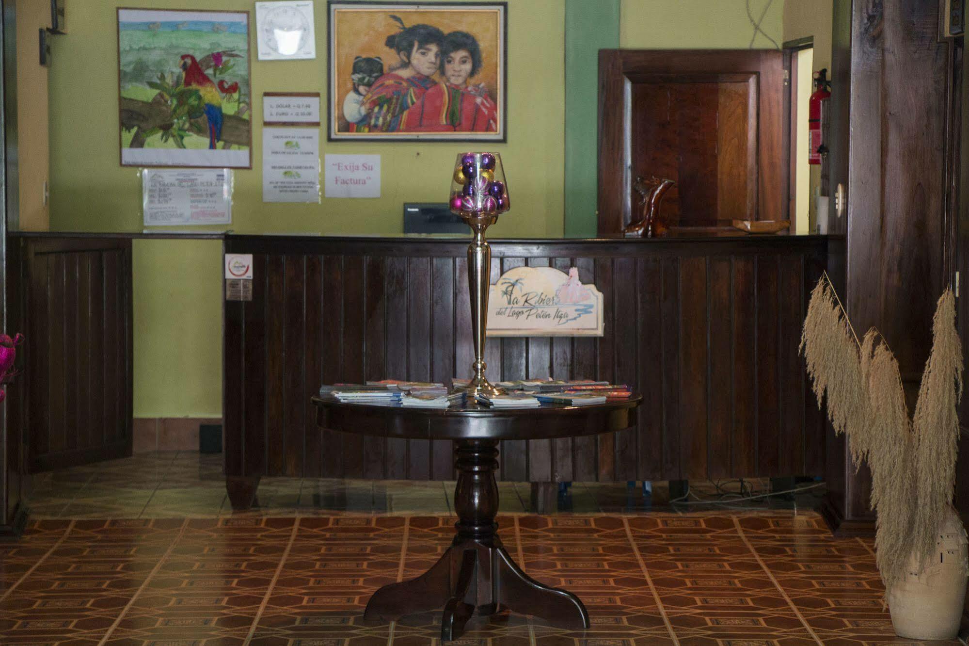 Hotel Ribiera Del Lago Peten Itza San Roman Bagian luar foto